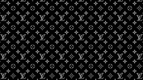 louis vuitton logo achtergrond zwart|lv black background.